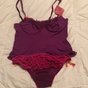 Never worn, tags still on intimates.